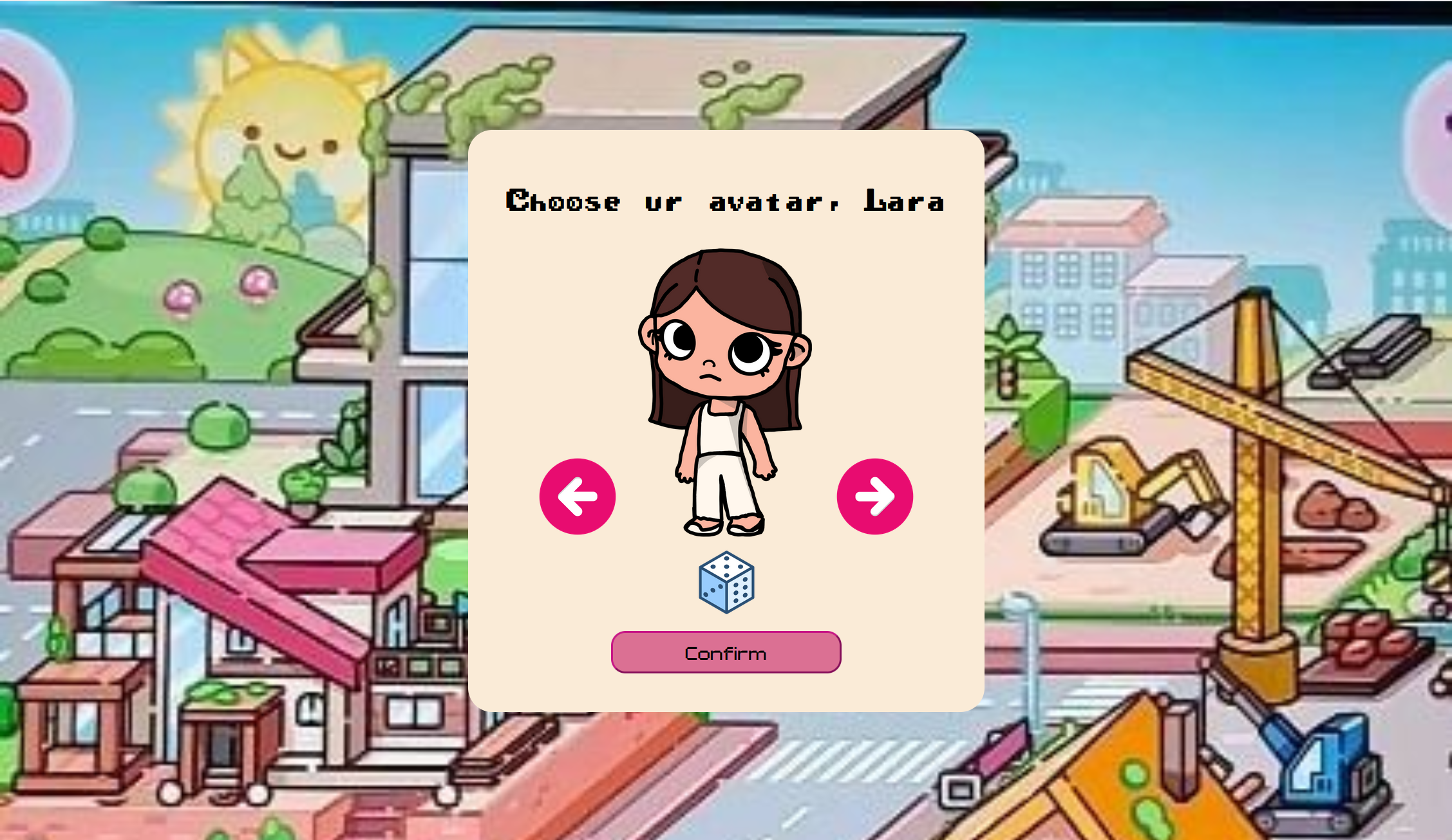 Avatar game scherm 2