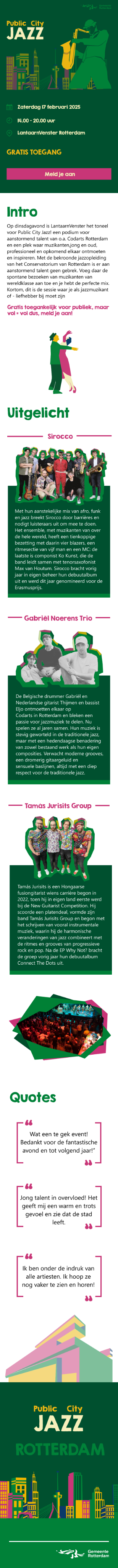 Public City Jazz ontwerp 1