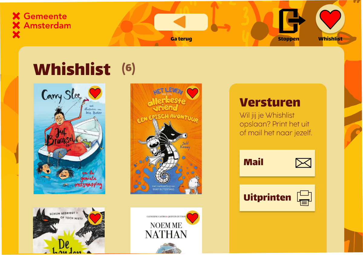 Boekenzoeker scherm 10