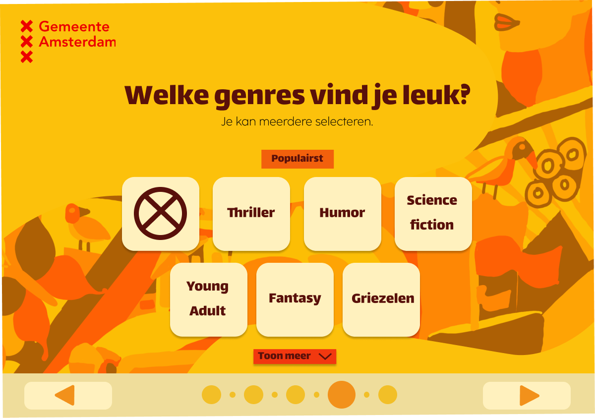 Boekenzoeker scherm 5