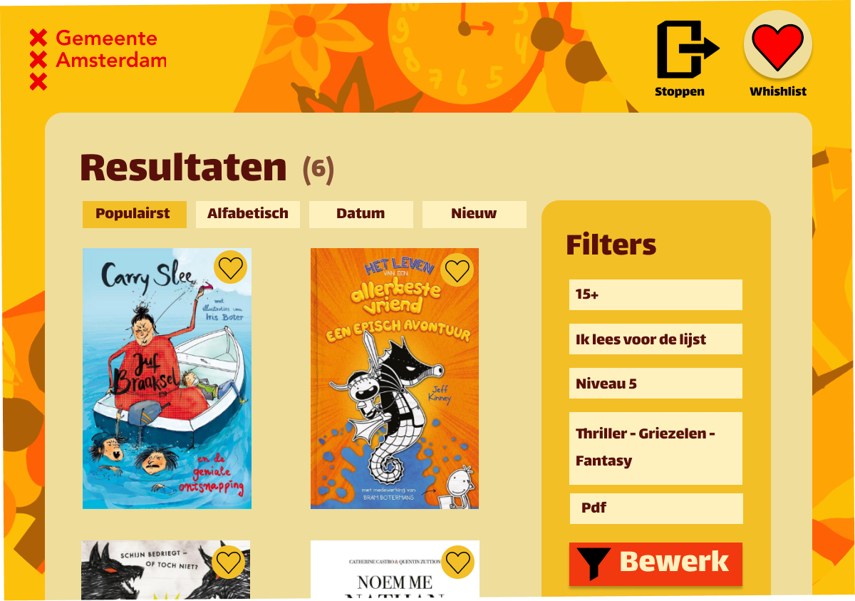 Boekenzoeker scherm 8